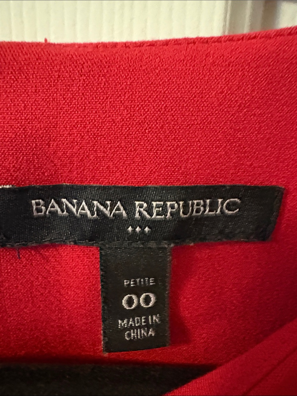 Banana Republic Red Mini Petite Dress size 00 - Picture 6 of 7